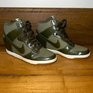 Never worn Nike wedge sneakers